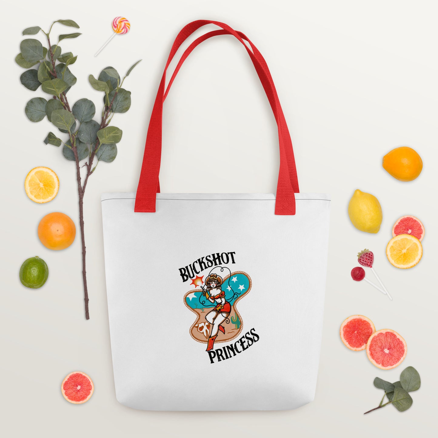 Buckshot Princess Tote bag