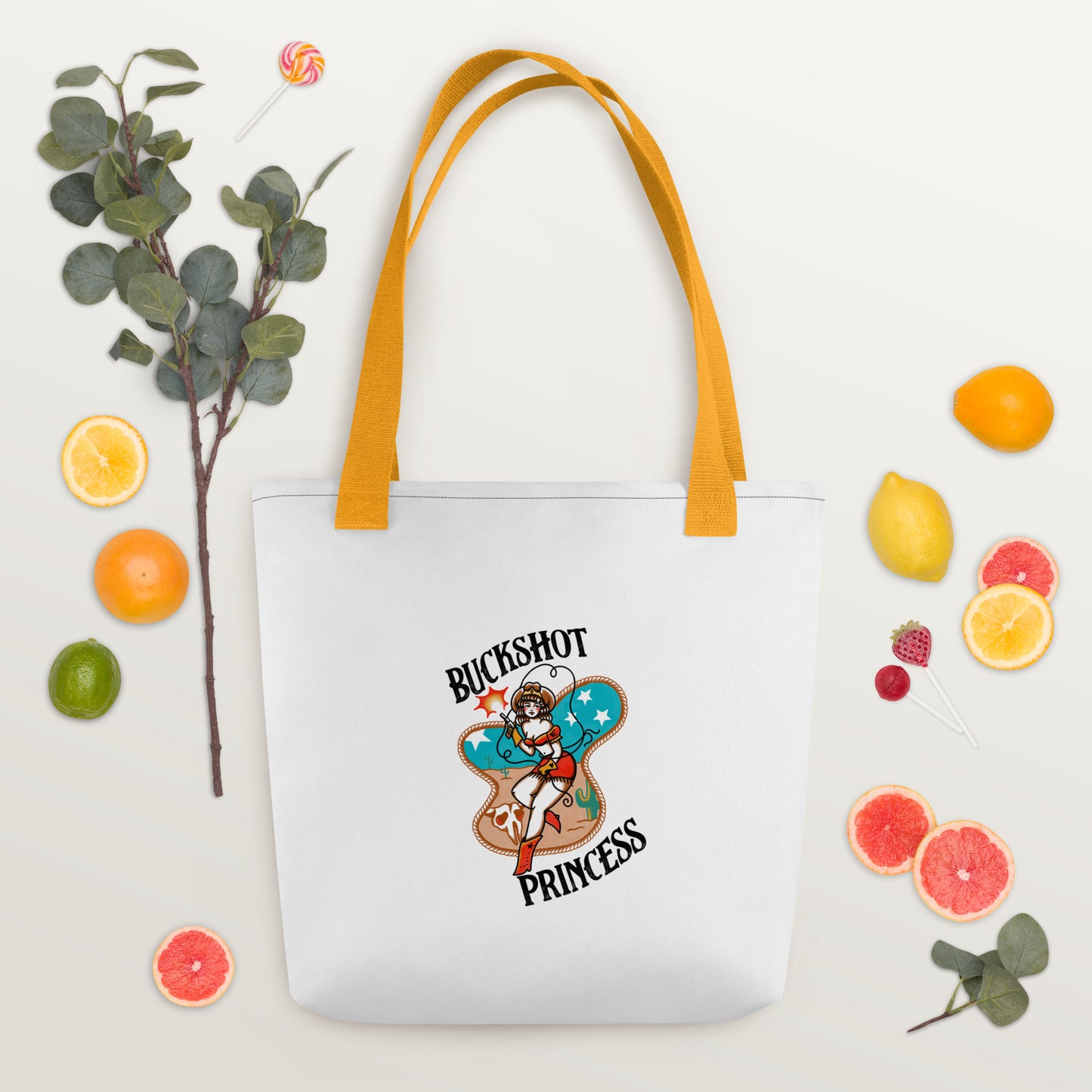 Buckshot Princess Tote bag